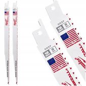 Brzeszczot Do Drewna Z Gwoździami Piły Szablastej Odporny 300mm Zestaw