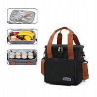 TORBA TERMICZNA PLAŻOWA PODRÓŻNA NA ZAKUPY PIKNIK TERMOIZOLACYJNA DUŻA