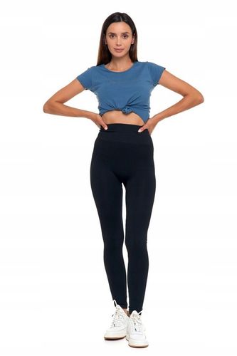LEGGINSY DAMSKIE GETRY Z WYSOKIM STANEM LEGINSY MORAJ CZARNE KRYJĄCE L/XL na Arena.pl