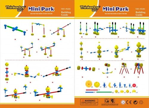 KLOCKI THINKERTOY 34 ELEMENTY MINI PARK na Arena.pl