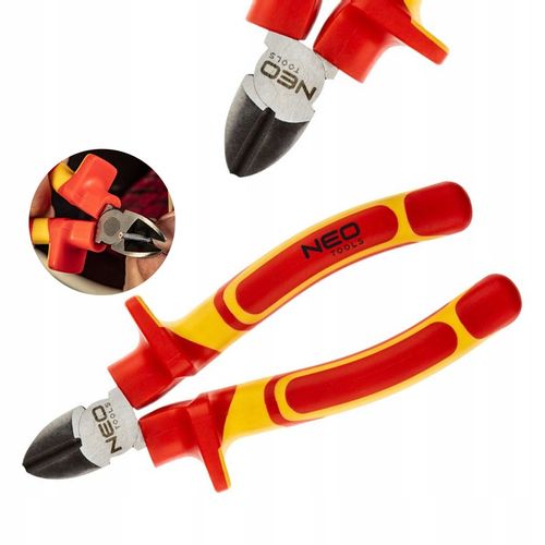 NEO TOOLS SZCZYPCE BOCZNE DLA ELEKTRYKA 160MM 1000V POLEROWANE CrV 01-226 na Arena.pl