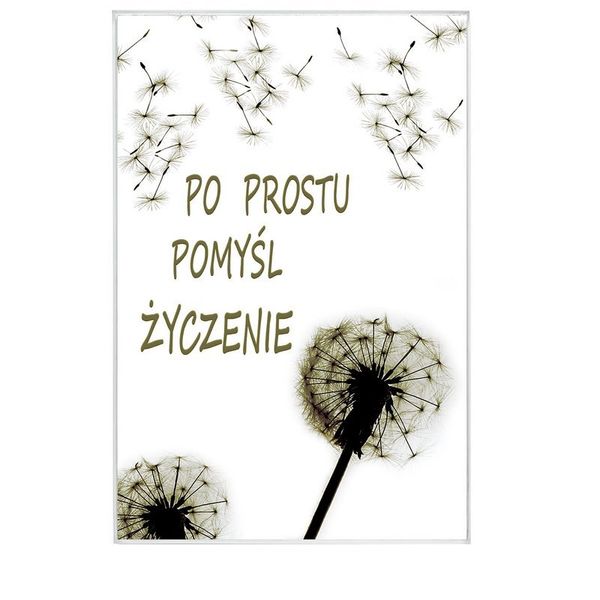 Dmuchawiec - magnes szklany zdjęcie 1