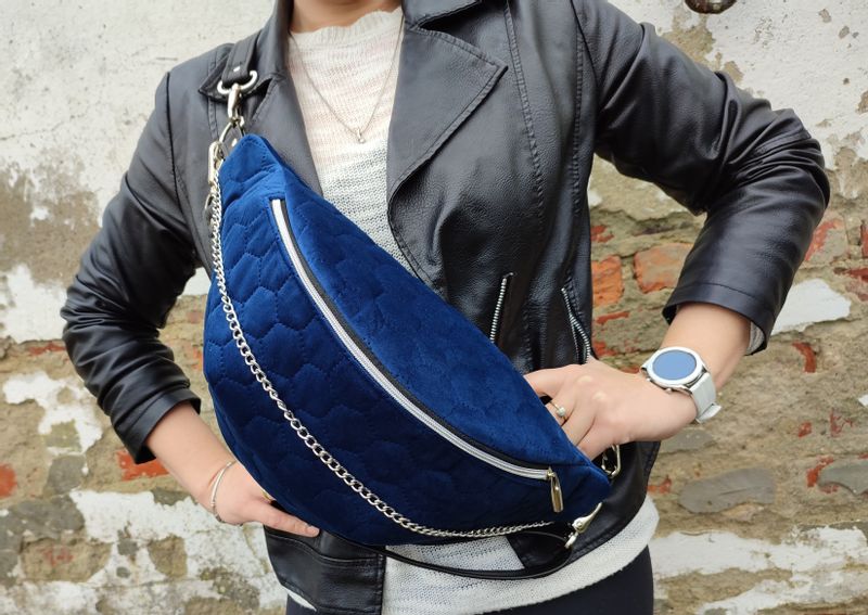 Nerka damska welurowa zdjęcie 2