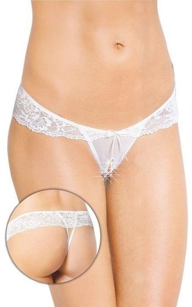 Koronkowe stringi damskie SoftLine 2443 S/M zdjęcie 1
