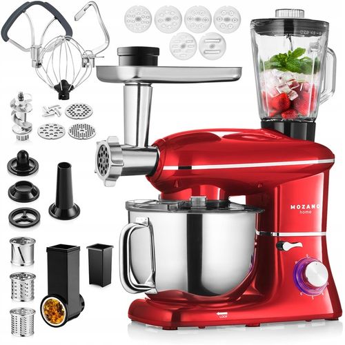 ROBOT KUCHENNY PLANETARNY MIKSER BLENDER 6w1 MISA 6,2L MOCNY ZESTAW na Arena.pl