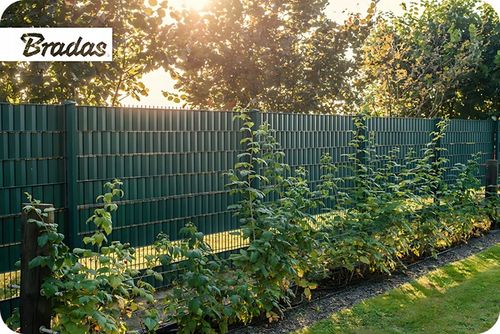 Taśma ogrodzeniowa SZARA 19 cm x 35 m OSŁONA NA OGRODZENIE PANELOWE PŁOT na Arena.pl