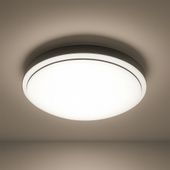 Plafon Liria 2xE27 fi 33cm CZarny