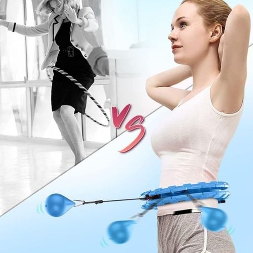 HULA HOP Z OBCIĄŻENIEM ODCHUDZAJĄCE OBCIĄZNIKIEM I WYPUSTKAMI SMART HULAHOP na Arena.pl