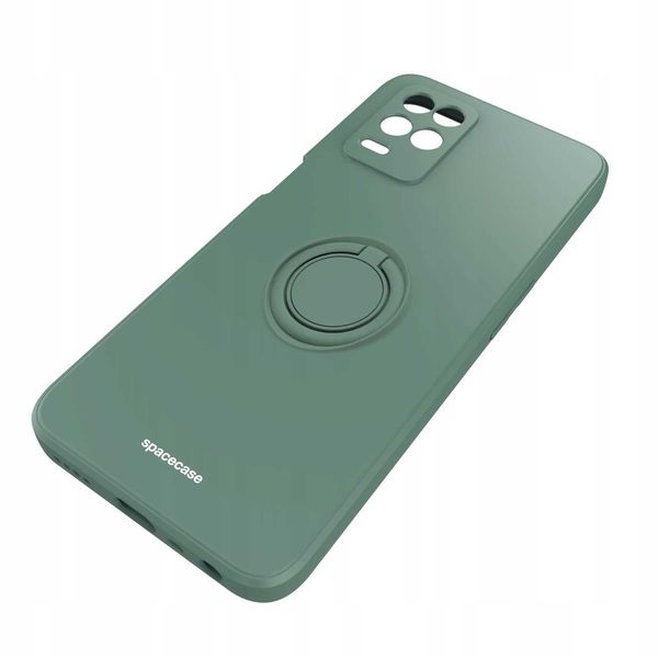 Spacecase Silicone Ring Realme 8 5G Dark Green zdjęcie 4