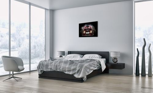 Obraz Na Płótnie - Samochód Retro - 70X50 Cm - Aa70X50-2422 na Arena.pl
