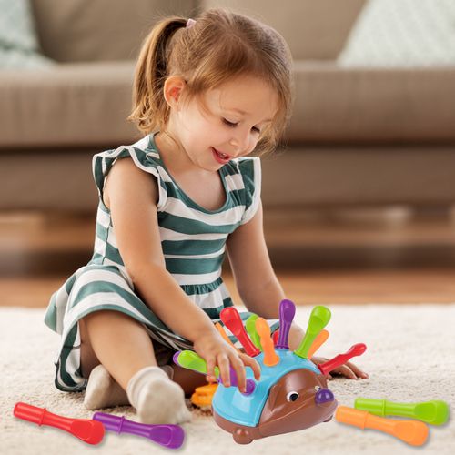 Sorter Jeżyk Układanka Edukacyjna Jeż Montessori Gra Liczby na Arena.pl