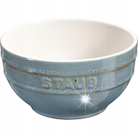 Staub Serving Miska okrągła 14 cm, antyczny turkusowy