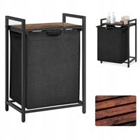 Szafka Łazienkowa KOSZ NA PRANIE z półką LOFT