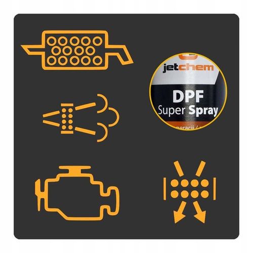 Środek do czyszcz. filtrów DPF. JETCHEM DPF SUPER SPRAY 400ml /z sondą/ na Arena.pl
