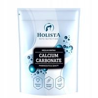 HOLISTA CALCIUM CARBONATE WĘGLAN WAPNIA dla PSA KOTA SUPLEMENT BARF 1000G