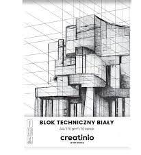 blok techni creatinio a4/10k biały 40017667 a'20 na Arena.pl