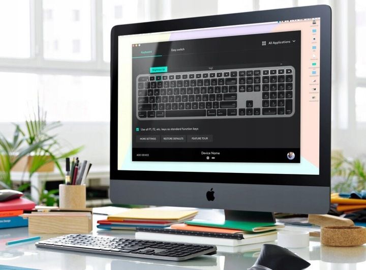 Klawiatura LOGITECH MX Keys S for Mac Szary zdjęcie 9
