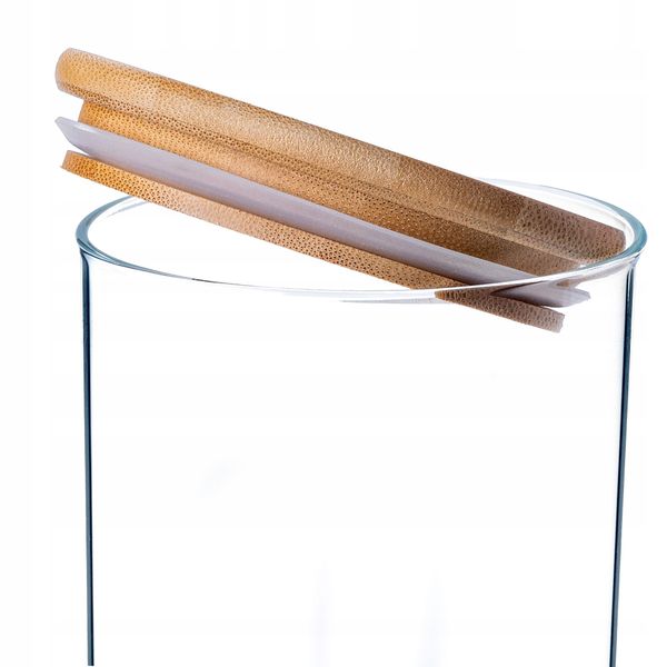 KADAX Pojemnik Szklany Przyprawy Makaron Z Pokrywką Słoik 1040ml zdjęcie 9