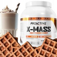 GAINER w proszku białko węglowodany ProActive X-MASS WAFELKOWY 3 kg