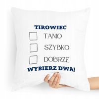 Dla Tirowca Prezent Poduszka Tanio Szybko Z Nadrukiem Ze Zdjęciem