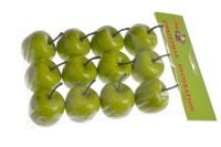 jabłka sztuczne 4cm 12szt. | 22can8-app02_gr