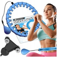 HULA HOP Z OBCIĄŻENIEM WYPUSTKAMI ODCHUDZAJĄCE MASAŻ HULAHOP SMART