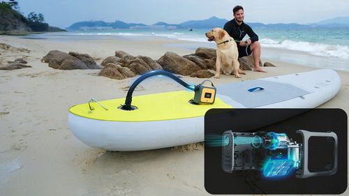 Bezprzewodowa pompka AEROGOGO GIGA PUMP Zetta 138 do namiotu kajaka supa na Arena.pl