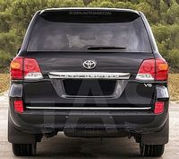 Toyota LAND CRUISER VII 2017+ LISTWA CHROM Klapa