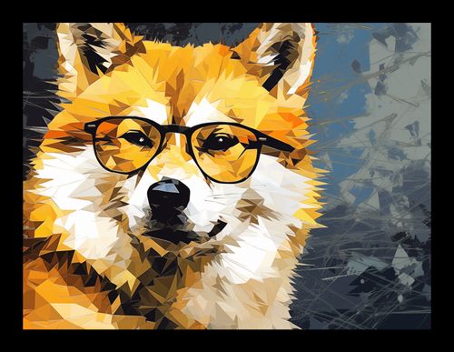 Plakat 20x15cm Intelektualny Psiak na Arena.pl