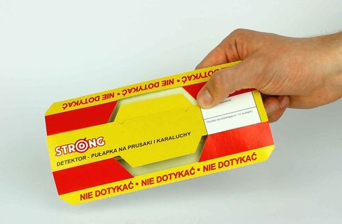 5X PUŁAPKA LEPOWA LEP NA PRUSAKI KARALUCHY KARACZANY PANKO Z WABIKIEM na Arena.pl