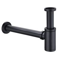 Syfon EXLECO Czarny 1 1/4 cala x średnica 32 mm