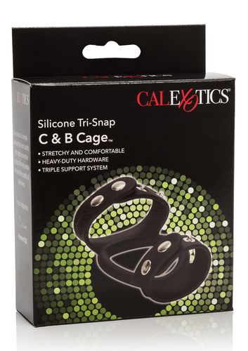 silicone tri snap c & b cage black na Arena.pl
