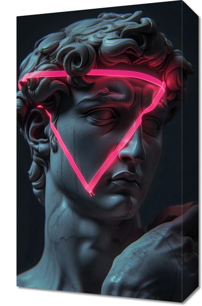 Obraz 30x50cm Neonowy Renesans zdjęcie 1