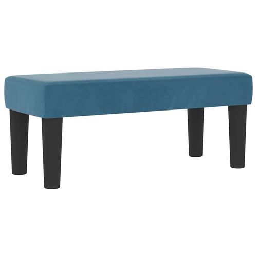 Łóżko sprężynowe z materacem granatowy 90 x 200 cm Aksamit na Arena.pl