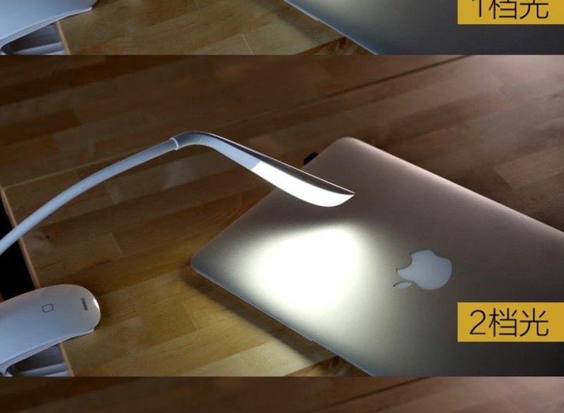 Lampka biurokwa LED COB akumulator usb dotyk zdjęcie 7