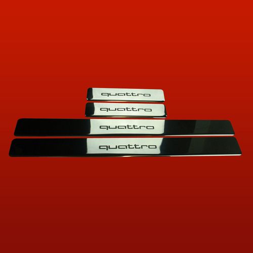 Listwa progowa AUDI A4 B6 QUATTRO Stal nierdzewna 304 połysk 4szt na Arena.pl