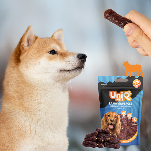 Przysmaki dla psa smaczki kiełbaski z jagnięciny WOOFERS 250g UNIQ PETS na Arena.pl