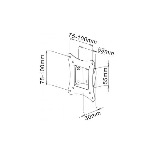 UCHWYT - RAMIĘ LCD ŚCIENNE 30 CALI TECHLY 106596 na Arena.pl