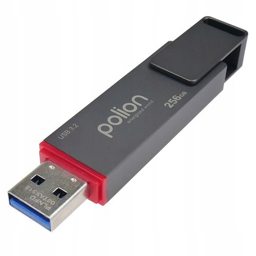 Ultra szybki 256GB | 560MB/s | USB 3.2 pendrive pamięć POLION dual USB-C+A na Arena.pl