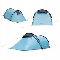NILS NC6003 NAMIOT KEMPINGOWY NIEBIESKI NORTH PEAK DWUOSOBOWY WODOODPORNY