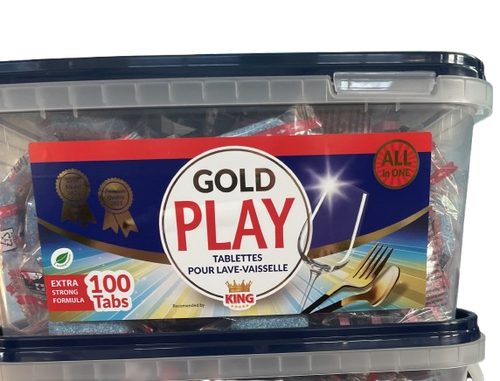 Tabletki Do Zmywarki King Gold Play 100 Tabletek All In One na Arena.pl
