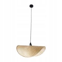 LAMPA WISZĄCA ZWIS MAXLIGHT KOSHI P0498 BEŻOWA/CZARNA