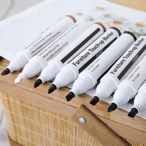 ZESTAW DO NAPRAWY RYS MEBLI DREWNIANYCH MARKARAMI PANELI DRZWI 8 SZT WOSK na Arena.pl