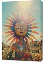 Obraz 60x90cm Słoneczna Medytacja