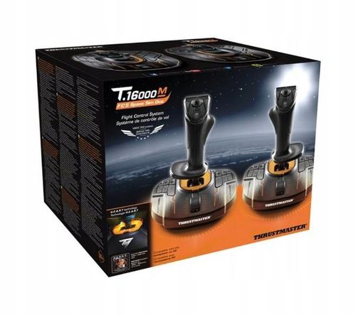 Joystick przewodowy do PC Thrustmaster T.16000M FCS Space Sim Duo 2 sztuki na Arena.pl