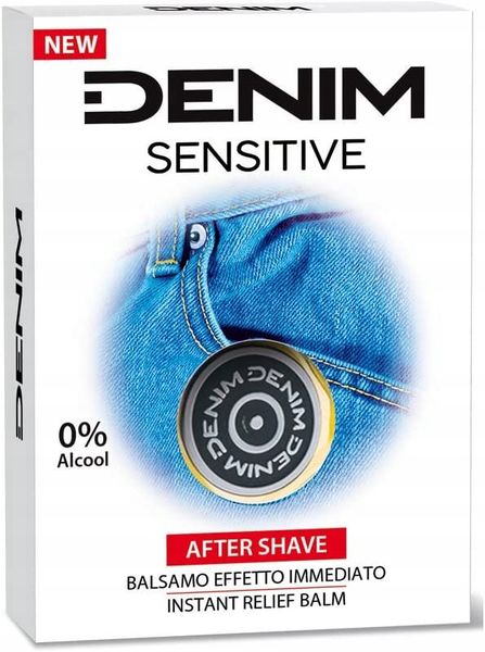 Balsam Po Goleniu Denim Sensitive 100 Ml zdjęcie 1
