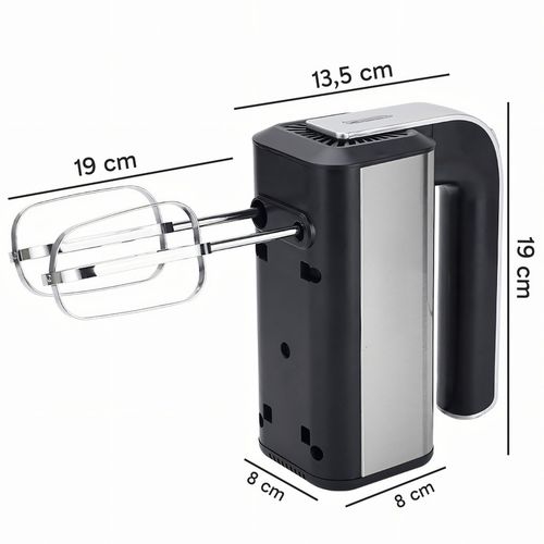 MIKSER RĘCZNY ROBOT KUCHENNY 300W TURBO TRZEPACZKI HAKI 5 PRĘDKOŚCI na Arena.pl