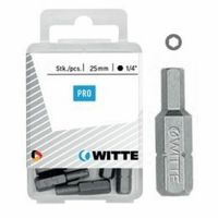 Zestaw końcówek WITTE Hex Sześciokątny 10 Sztuk
