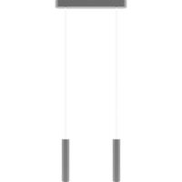 Madera Hexa zwis 2 pł szary