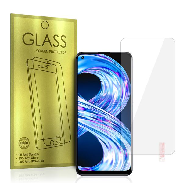 Hartowane szkło Gold do REALME 8/8 PRO zdjęcie 1